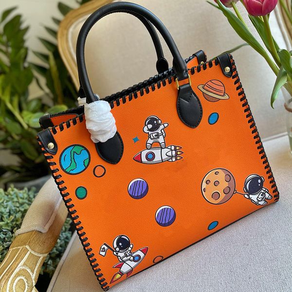 Новый дизайнер Happy Planet Designer Bag Light емкость для модного вязания крючком для роскошной сумочки для путешествий сумки сумки для покупки кошелек кошелька сумочка на плече