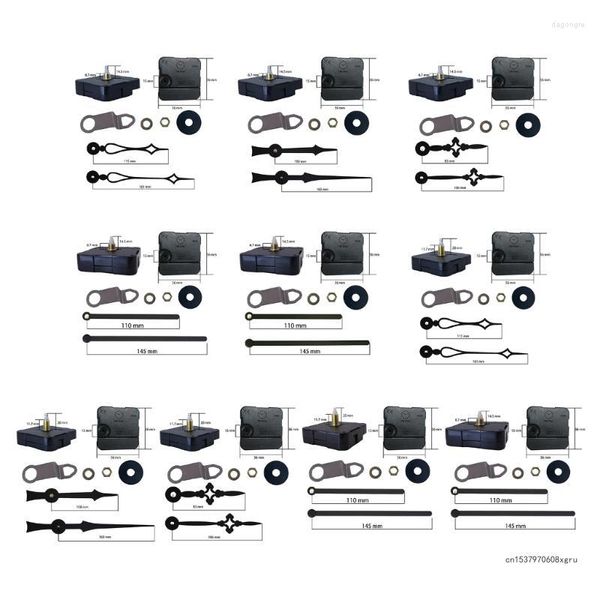 Столовые часы движение нить нить тихой стена Механизм DIY для 30-35 см панели дом