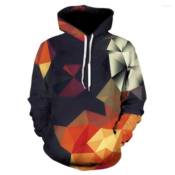 Männer Hoodies Neueste Geometrische 3D Männer Frauen Sweatshirt Junge Lose Lässige Sportswear Frühling Herbst Mantel Straße Kleidung