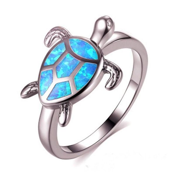 Küme Yüzük Vintage Takı Kore tarzı Turtle Ring Classic Ladies Gotik Aksesuarlar Lüks Hediye Drop Teslimat Dhhwn