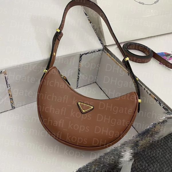 Borsa a tracolla in pelle di lusso italiana alla moda specchio di qualità 1: 1 borsa da donna diagonale sotto le ascelle borse firmate con doppia tracolla