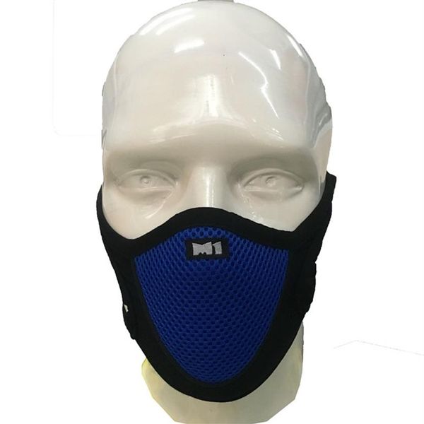 Maschere da motociclista personalità multicolor antipolvere maschere traspiranti da motociclista attrezzature da equitazione maschere da moto fuoristrada213q