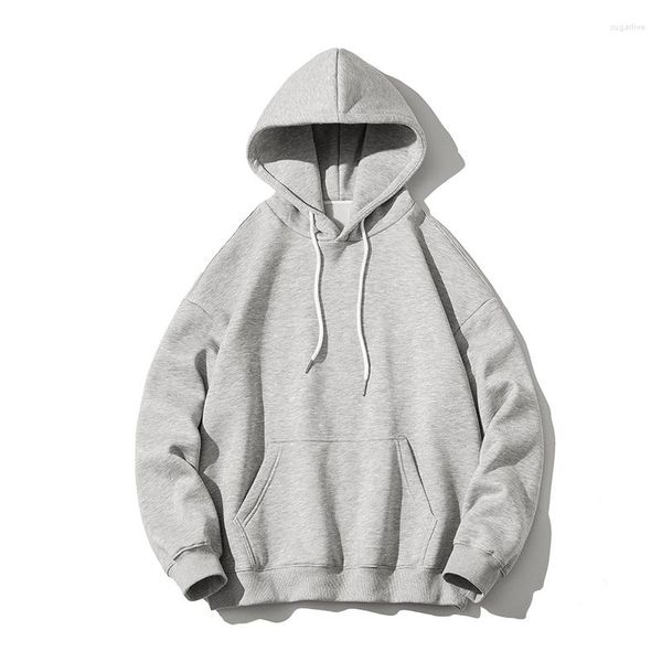 Männer Hoodies 2023 Frühling Männer Weiß Herren Casual Mit Kapuze Sweatshirts Mode Langarm Pullover Männlichen Übergroßen Grundlegende Hoody Tops