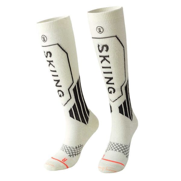 Erkek Socks Sport's House Kadınlar uzun boylu kalınlaştırılmış sıcak yün kayak çoraplar havlu dip spor çorapları