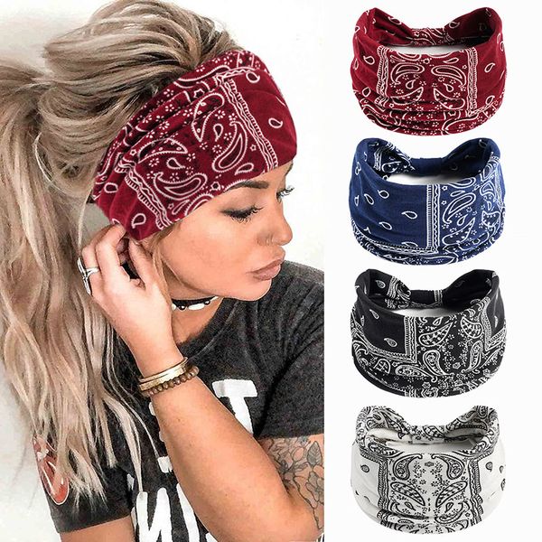 Accessori per capelli sportivi Accessori per la testa/banda di sudore non slittata - fascia elastica per capelli elastici di copricapo bandy elastico per donne adolescenti