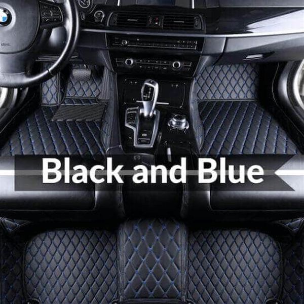 Autocovers Custom Fit Car Floor Trunk Mat Específico Impermeável PU Couro ECO Material para Caminhão SUV Conjunto Completo Tapete de Carro 015 210m