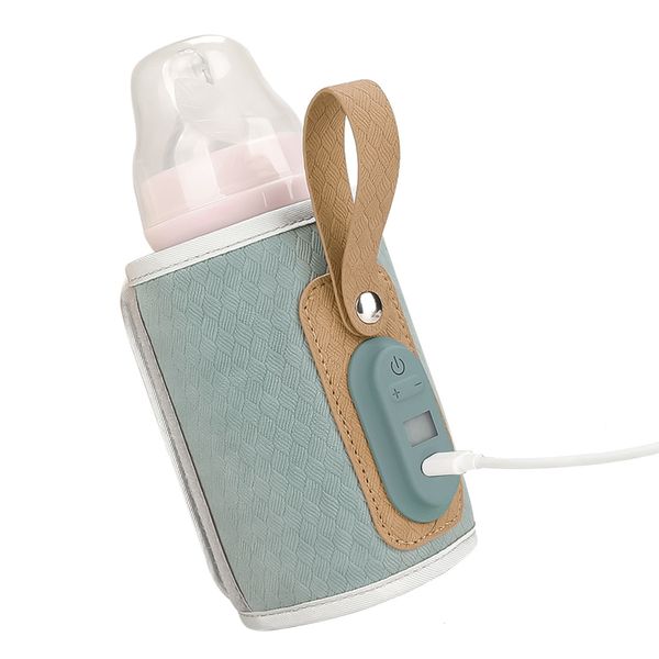 Flaschenwärmer Sterilisatoren# Beheizte Babyflaschen-Kühltasche, USB-Reise-Milchlebensmittel-Heizthermostat, tragbarer Wärmer 230728