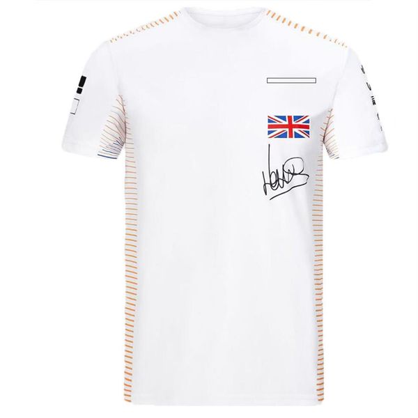 Özelleştirilebilir F1 Racing T-Shirt 2021 Sezon Formula One Araba Takımı Tulumları Yaz Kısa Kollu221a