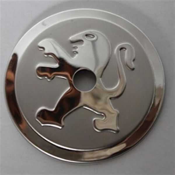 Hochwertiger Edelstahl-Autotankdeckel, Kraftstofftankaufkleber, Öltankdeckel, für Peugeot 206 307 308 3008 408281t