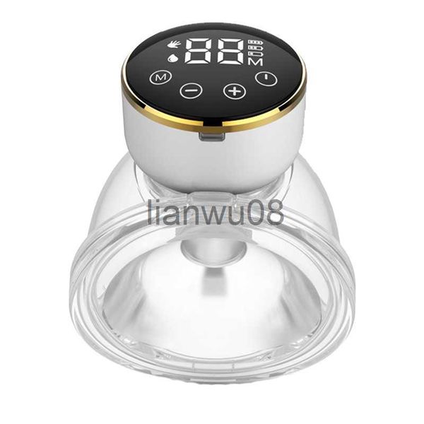 Milchpumpen Tragbare elektrische Milchpumpe Babymilchsammler tragbar mit LED-Display Babymilchextraktor Stillen ER977 x0726