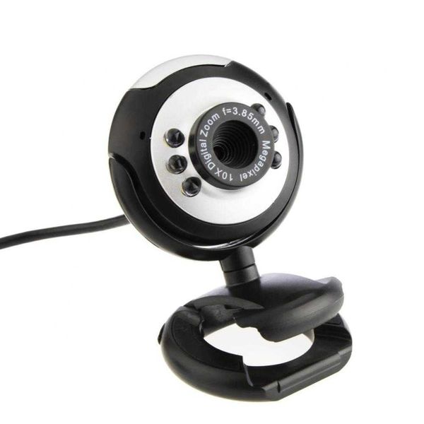 Webcams Webcam High 12.0MP LED Light Web Camera para PC Laptop