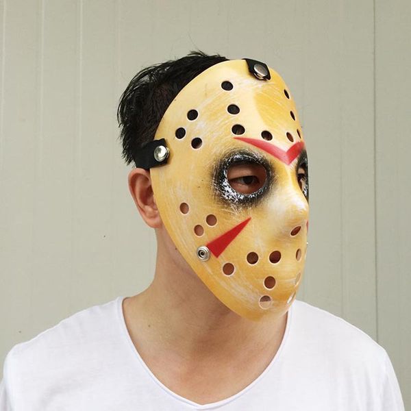 2023 Maschere mascherate Maschera di Jason Voorhees Venerdì 13 film horror Maschera da hockey Spaventoso Costume di Halloween Cosplay Maschere di plastica per feste