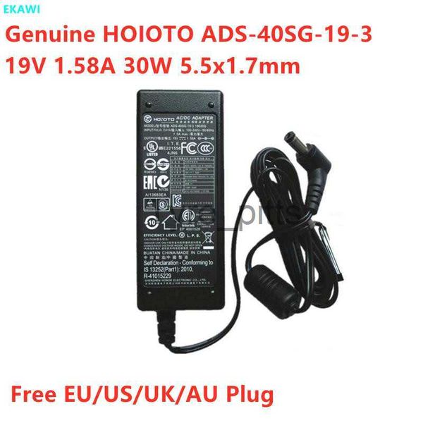 Другие батареи Зарядные устройства подлины Hoioto ADS-40SG-19-3 19030G 19V 1,58A 1,3A 30 Вт Адаптер переменного тока для ACER S220HQL S190WL Светодиодный монитор Power Monitor Charger X0723