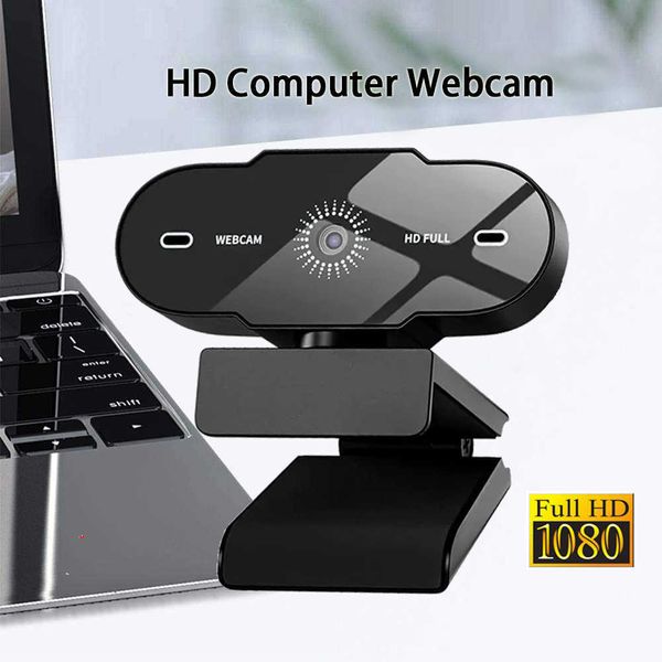 Webcams Webcam 1080p 4k Mini-PC-Kamera Professionelles Web mit Mikrofon für Computer-Büro-Streaming