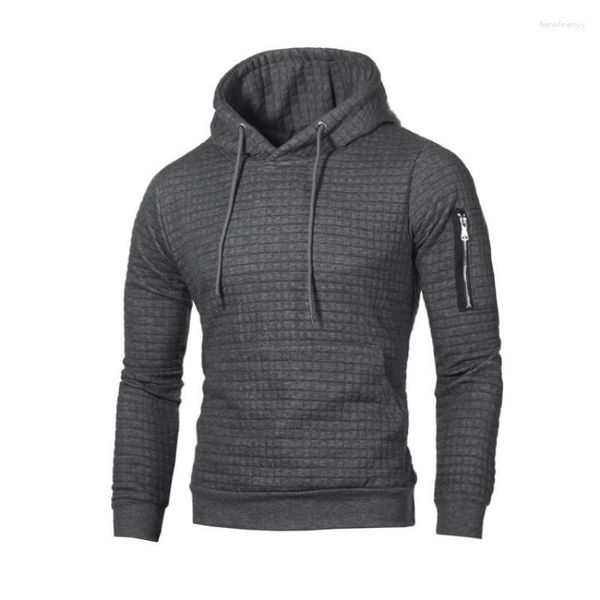 Felpe con cappuccio da uomo Primavera Autunno Sportswear Manica lunga Cappotto con cappuccio casual Abbigliamento da uomo Felpa da uomo