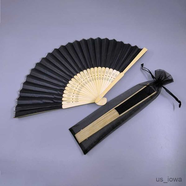 Produkte im chinesischen Stil, Hochzeitsgeschenk, Fan, Geschenke, Party, Souvenir, dekorative Farben, Vintage-Stoff, Stoff, Faltfächer mit Tasche, Tischdekoration, R230728