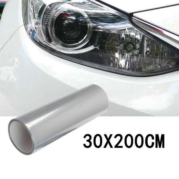 30cm Película Protetora de Luz Transparente para Carro Pára-choques Proteção de Pintura Película Protetora Farol Película Protetora Rolo de Vinil 272v