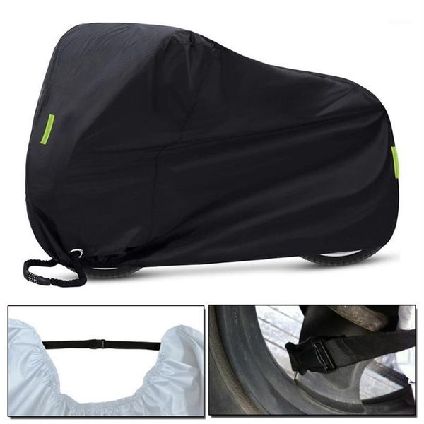 Capas de carro universal para bicicleta para chuva à prova d'água anti poeira proteção UV para estrada de montanha com furos de trava 1200p