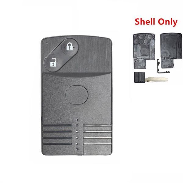 Smart Card Remote Key Shell Botões Case Fob para MAZDA RX8 Miata226O