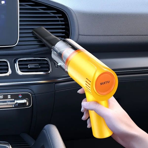 20000PA Portable Wireless Car Vacuum Cleaner - Perfeito para a limpeza do interior do carro em casa!