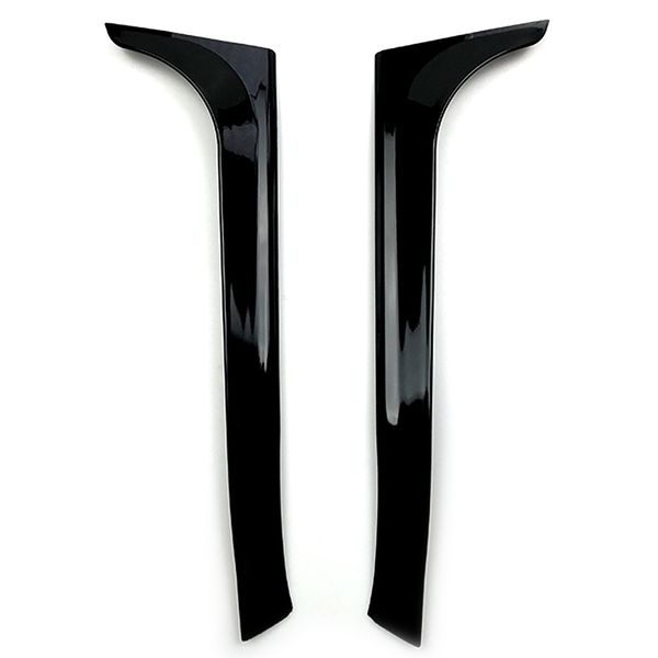 Adesivos de spoiler lateral traseiro preto brilhante para VW Golf 6 MK6 2008 -2013 Não para Golf 6 GTI/R