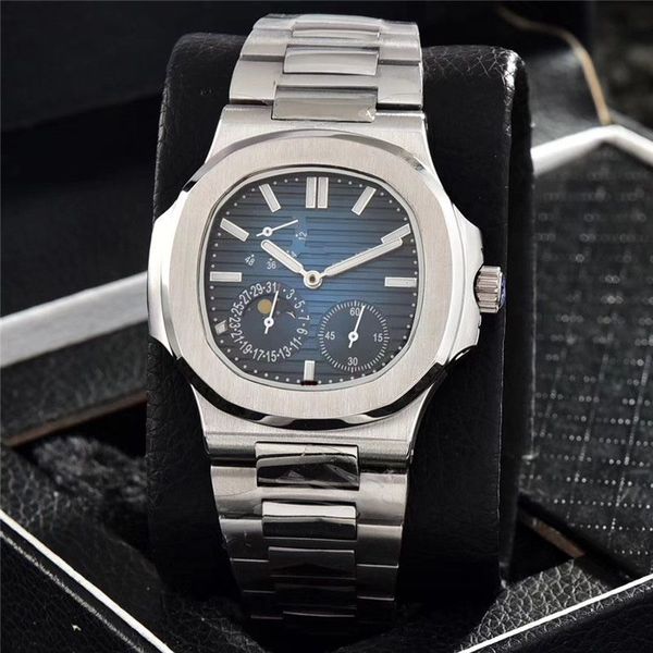 designer de relógios masculinos relógios mecânicos de alta qualidade 40mm Nautilus Boutique pulseira de aço relógios de designer para homens por atacado relógio de presente baida aa4