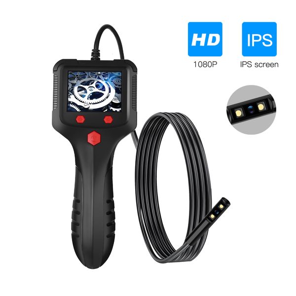 Encaixes de prumo 5,5 mm/8 mm HD endoscópio câmera 1080P IP67 câmera à prova d'água cabo rígido tubulação esgoto detectar carro inspeção industrial boroscópio 230728