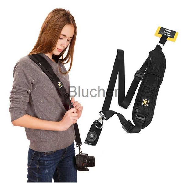 Kamera Çanta Aksesuarları Damla Nakliye Yüksek Kalite Hızlı Taşıma Hızlı Sling Yumuşak Omuz Sling Kemer Boyun Kayışı Kamera DSLR Siyah X0727