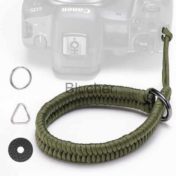 Accessori per borsa fotografica Cinghia per fotocamera Ulanzi Cinghia da polso per fotocamera intrecciata Impugnatura Paracord Cinturino intrecciato per corda per fotocamera Pentax Panasonic DSLR x0727