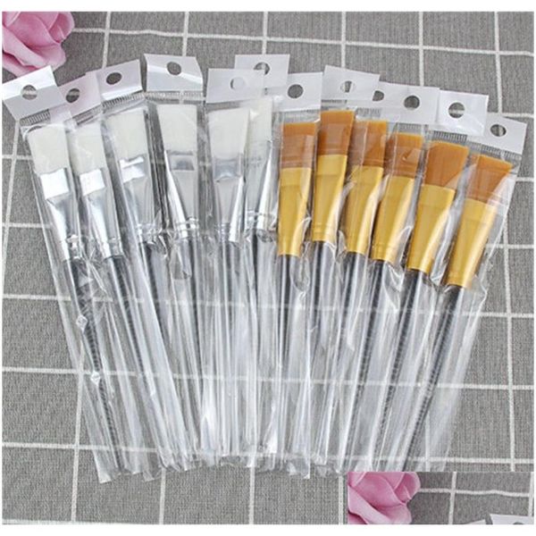 Outros itens de saúde e beleza Kit de pincéis para máscara facial Pincéis de maquiagem para o rosto Máscaras para cuidados com a pele Aplicador Cosméticos Ferramentas para bricolage em casa Dhopi para mãos transparentes