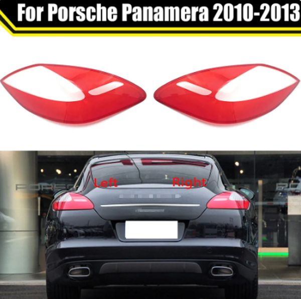 Para Porsche Panamera 2010-2013 Luz traseira do carro Shell Luzes de freio Shell Substituir Auto Shell traseiro tampa abajur