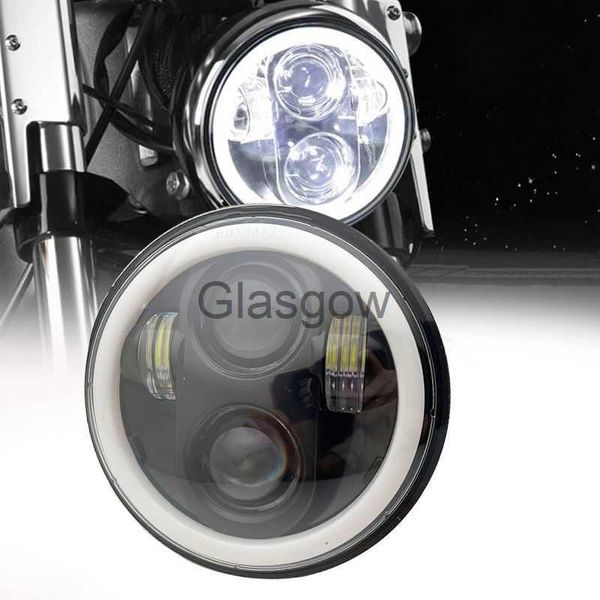Motorrad Beleuchtung Scheinwerfer 575 Zoll Motorrad Projektor moto Led Halo Scheinwerfer x0728