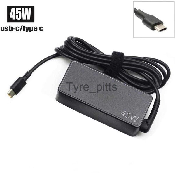 Outros Carregadores de Baterias 45W Tipo USB C Carregador de Laptop para Lenovo Chromebook c330 s330 c340 s340 100e 300e 500e Series ThinkPad T480 T480s T580 T580s x0723