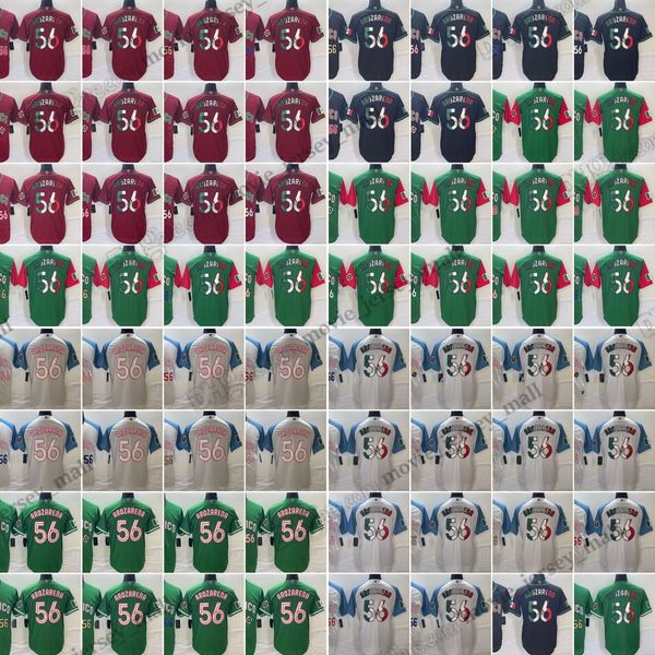 2023 Coppa del mondo Randy Arozarena Maglie da baseball Tutti i vari stili Blu Nero Bianco Rosso Maglia cucita Uomo Taglia S-3XL