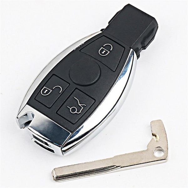 Estojo de chave remota inteligente de substituição de 3 botões para Mercedes-Benz BGA CLS CLK CLA SLK W203 W210 W211 AMG W2041912