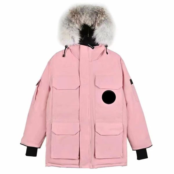 Канадская куртка высшего качества, дизайнерская куртка с NFC, зимние пуховые пальто для отдыха на открытом воздухе, ветрозащитный топ, новый мужской повседневный водонепроницаемый снегозащитный пуховик 46G5