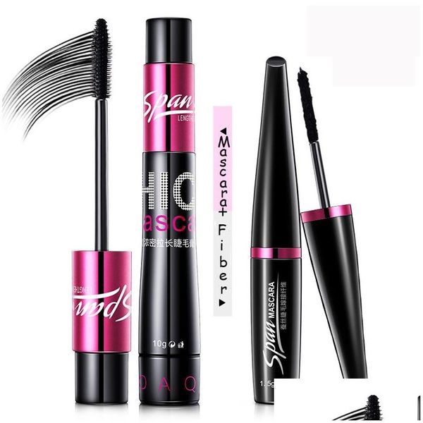 Andere Gesundheitsschönheitsartikel Bioaqua Black Silk Mascara Make-up-Set Wimpernverlängerung Volumenverlängerung 3D-Faser Wasserdichte Kosmetik Dh401