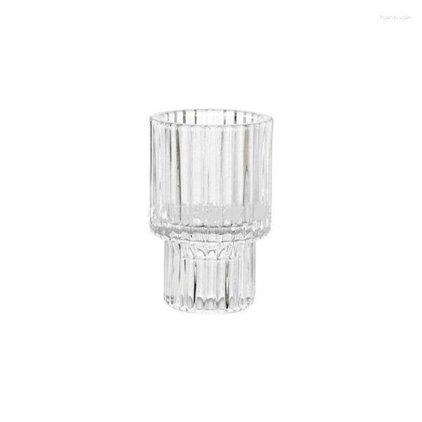 Portacandele Clear Double Head Holder Candlestick Party Background Decoration For Wedding Holiday E65B