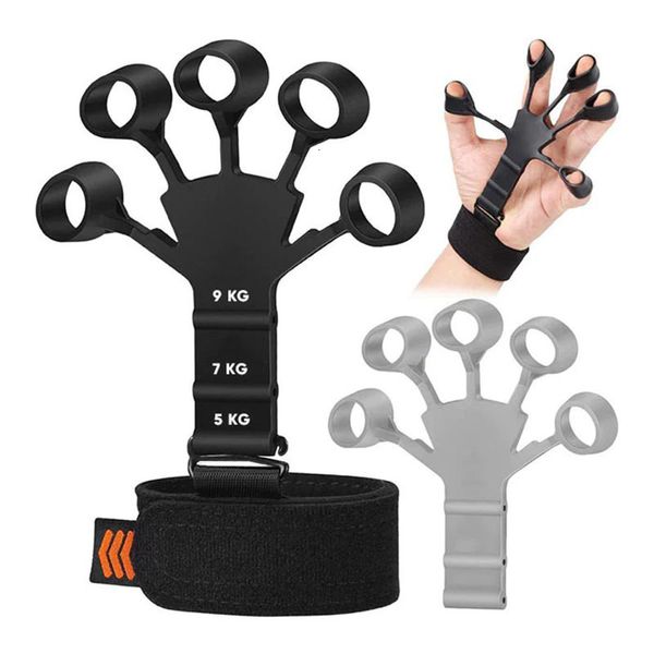 Hand Grips Fitness Strength Trainer Exercícios de dedo Power Hand Grip Strengthener Gym Gripster para homens e mulheres Musculação Gripper Sports 230729