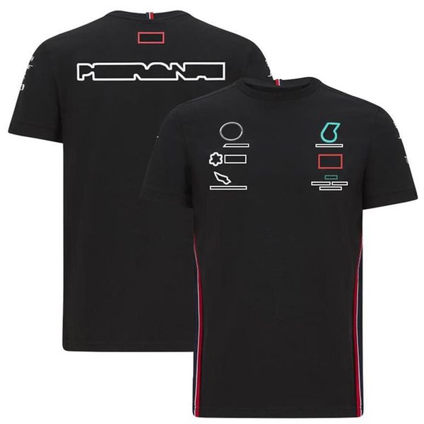 2022 New F1 Team T-Shirt Lapel Polo Suit Formula One Jacket Personalizado com o mesmo parágrafo1964