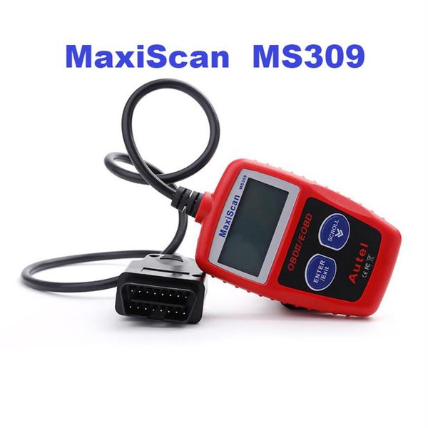 MaxiScan MS309 Autel CAN OBD2 Lettore di codice scanner OBDII Auto Scanner Strumento diagnostico per auto ms309 357R