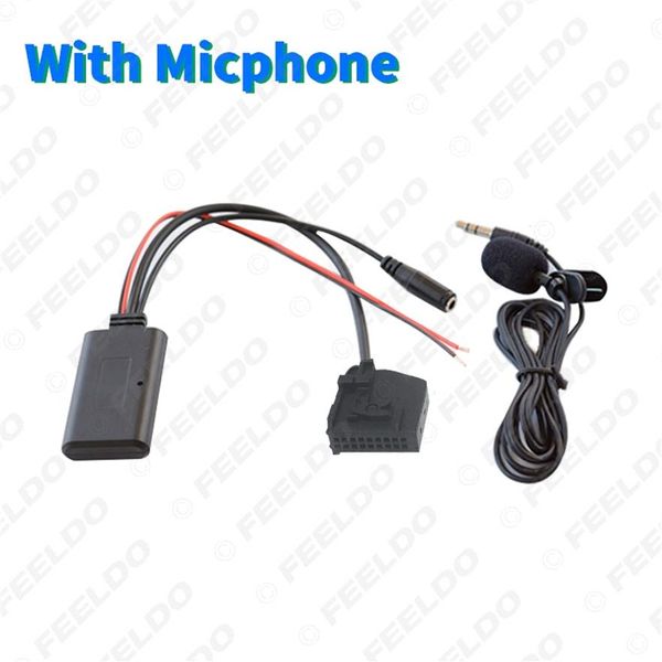 Interface de áudio estéreo do carro Módulo sem fio Bluetooth Adaptador de cabo auxiliar para Mercedes Comand 2 0 W211 R170 W164 Receptor Jun5 #6275252j