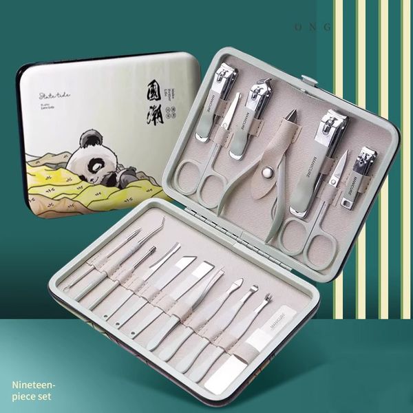 Set manicure per unghie Set tagliaunghie tagliaunghie per solchi per unghie pinze per naso d'aquila utensili per la riparazione dei piedi per uomini e donne per la casa forbici 230728