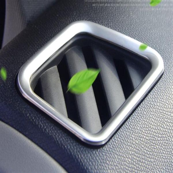 Alta qualidade ABS cromado 2 pcs carro ar condicionado ventilação decoração capa quadro para Citroen C5 aircross 2018287j