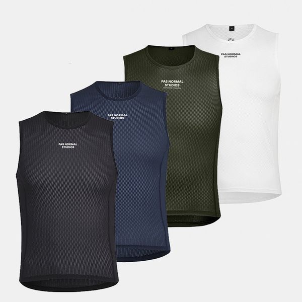 Radsport-Shirts Tops Pas Normal Studios Base Layer Sommer Coole atmungsaktive MTB-Weste PNS elastische ärmellose Unterwäsche Bike Sports Gilet 230728