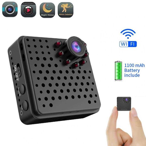 Webcams Mini Câmera 1080P Filmadora Sem Fio Home Security Motion Recorder Micro Webcam Pequena