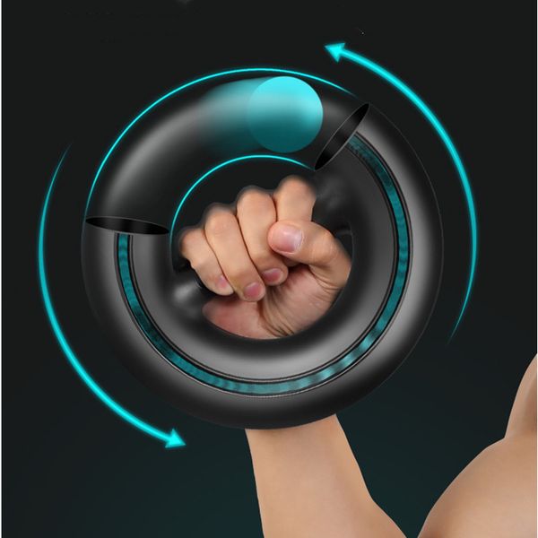 Power Wrists Fortalecedor de manos Máquina de ejercicio Equipo deportivo Electronic Wrist Force Giroscopio Powerball Fitness Ring Bola centrífuga 230729