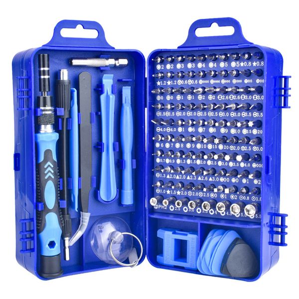 Schraubendreher 115 in 1 Set Magnet-Torx-Sechskantbit Schraubendreher Telefon Computer Reparatur Handwerkzeuge Multitools Kit von POSEPRO 230727