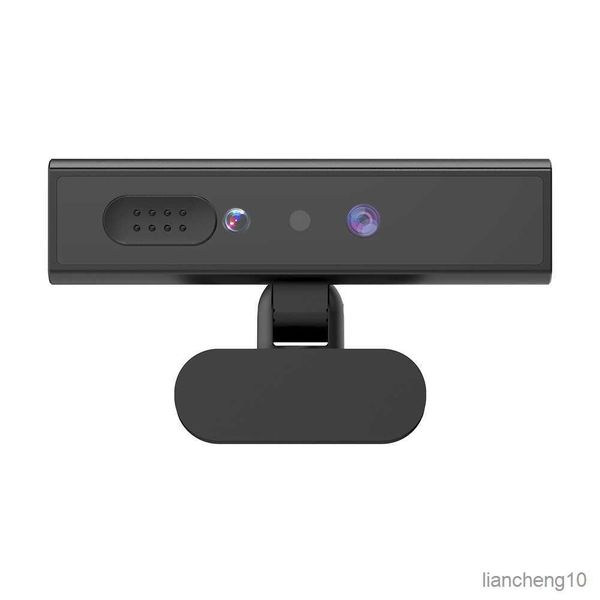 Webcams Face Recognition 1080P Camera Wide Angle Full 1080P Webcam para Desktop Laptop Computer Support Windows System R230728