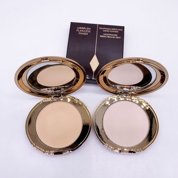 Airbrush Flawless Finish Setting Powder 2 Colour Micro Powder Complexion Perfecting Face Makeup Fair e Medium High Quality